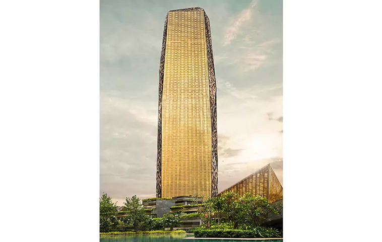 Lodha Trump Tower Front