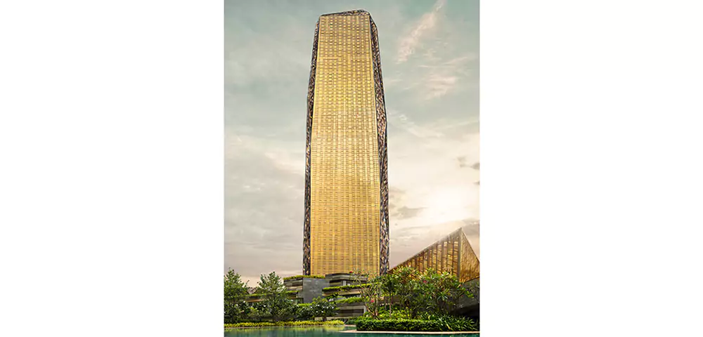 Lodha Trump Tower Front