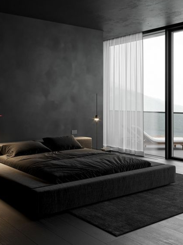 Dark Theme Bedroom Ideas